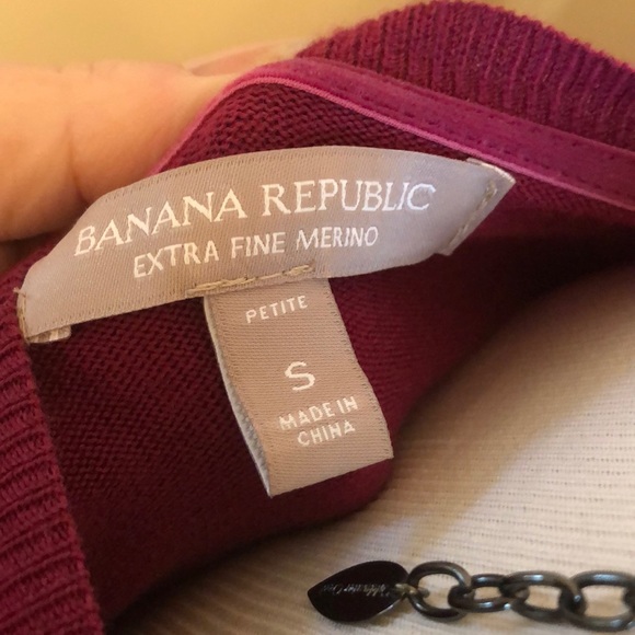 NWOT Banana Republic Merino wool sweater - Picture 4 of 5